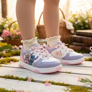 Disney Girls Character Shoes Lilo and Stitch Angel Sneakers